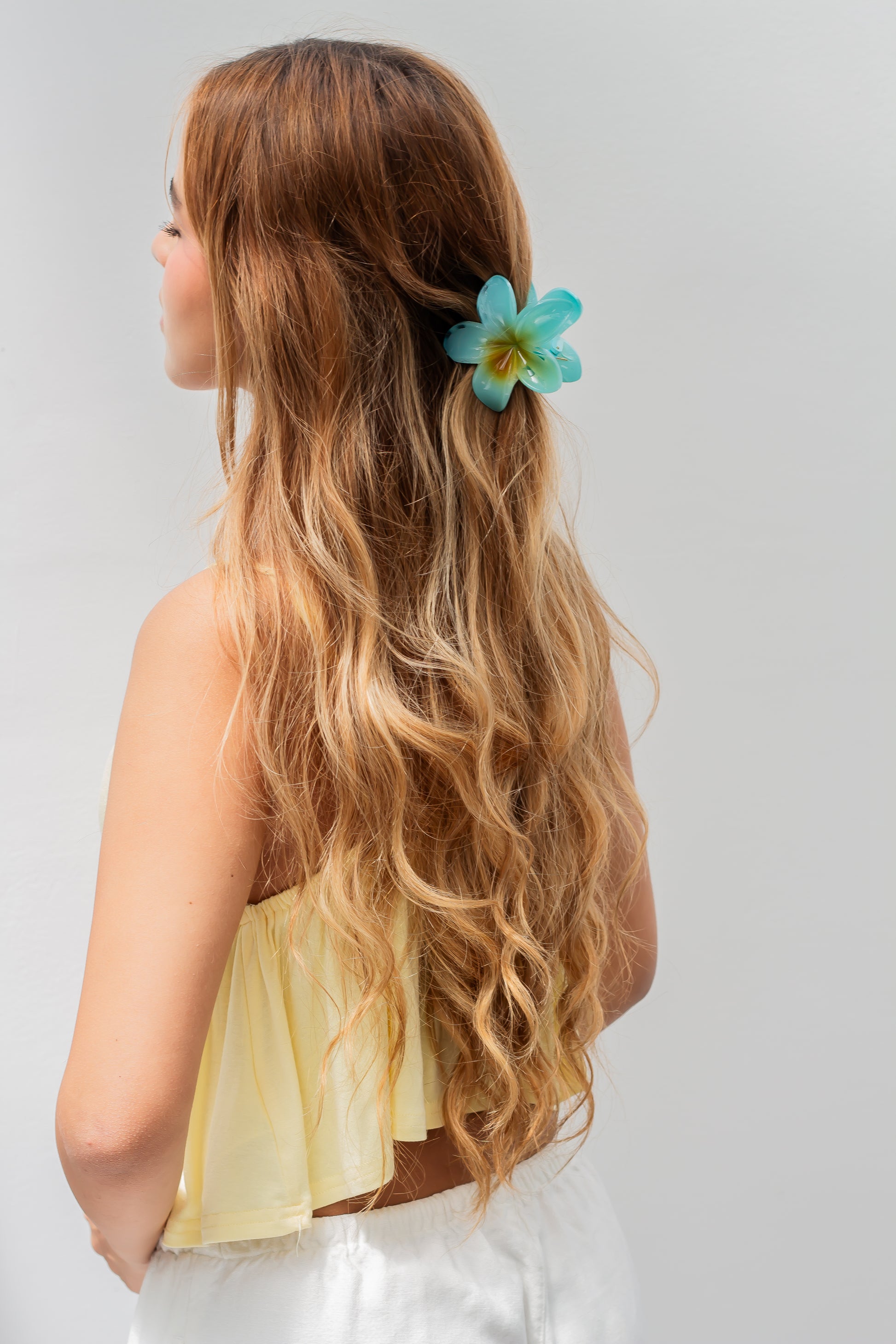 BLUE HAIR CLIP