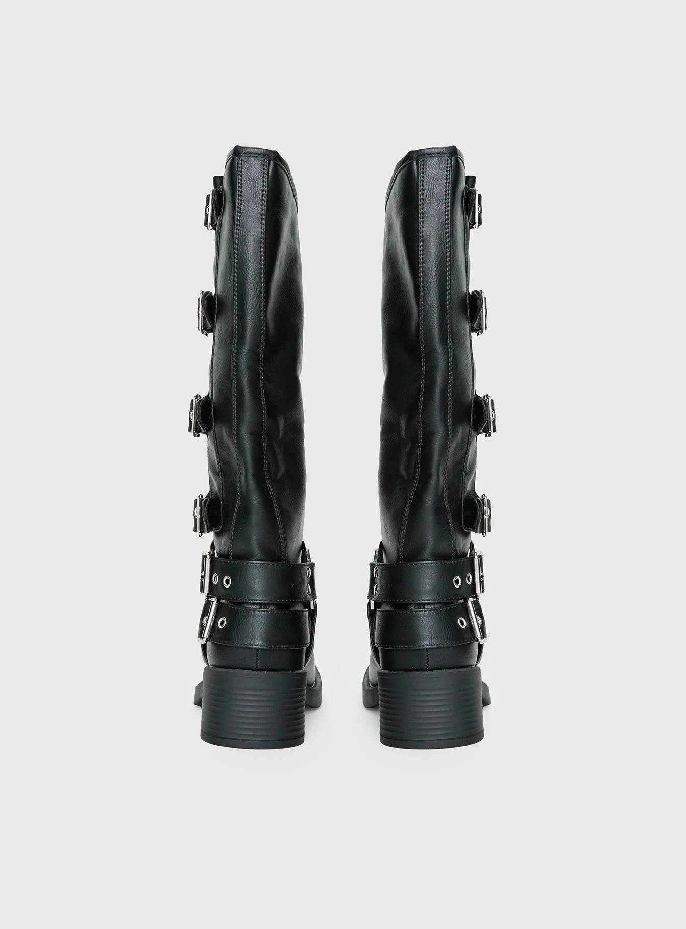 MOTO BLACK BOOTS