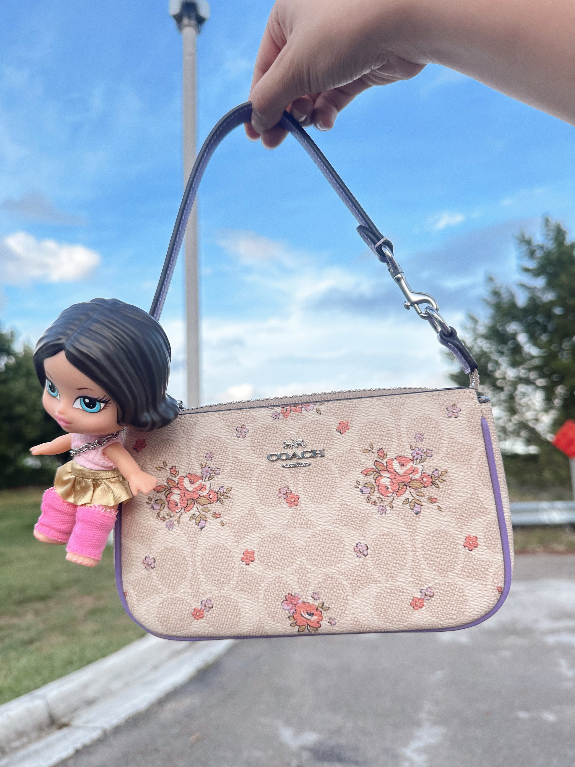COACH NOLITA BAG FLOWERS