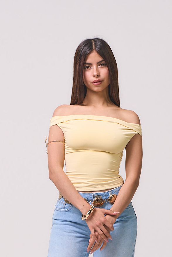 ANAI YELLOW TOP
