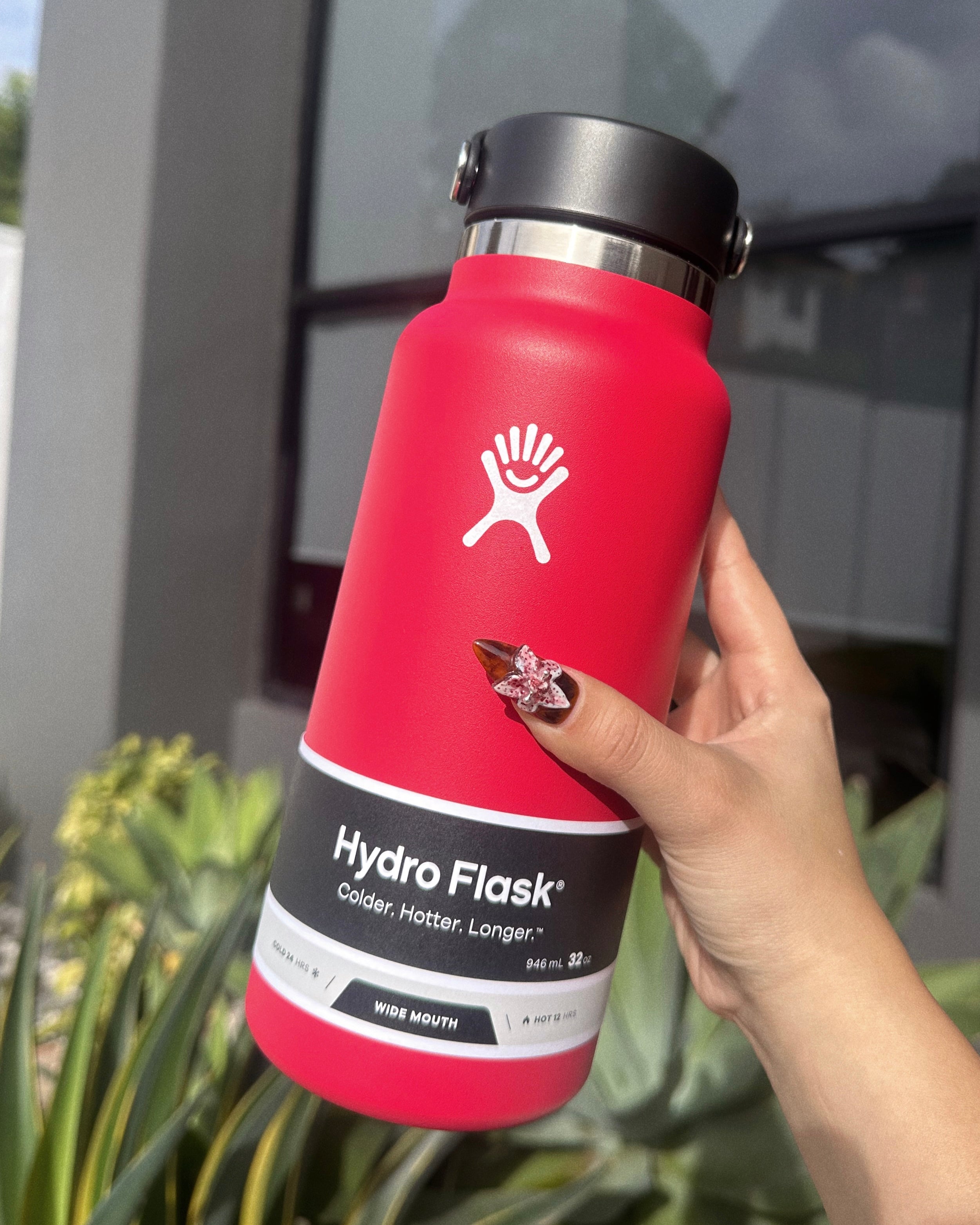 HYDROFLASK BOTTLE 32 OZ RED