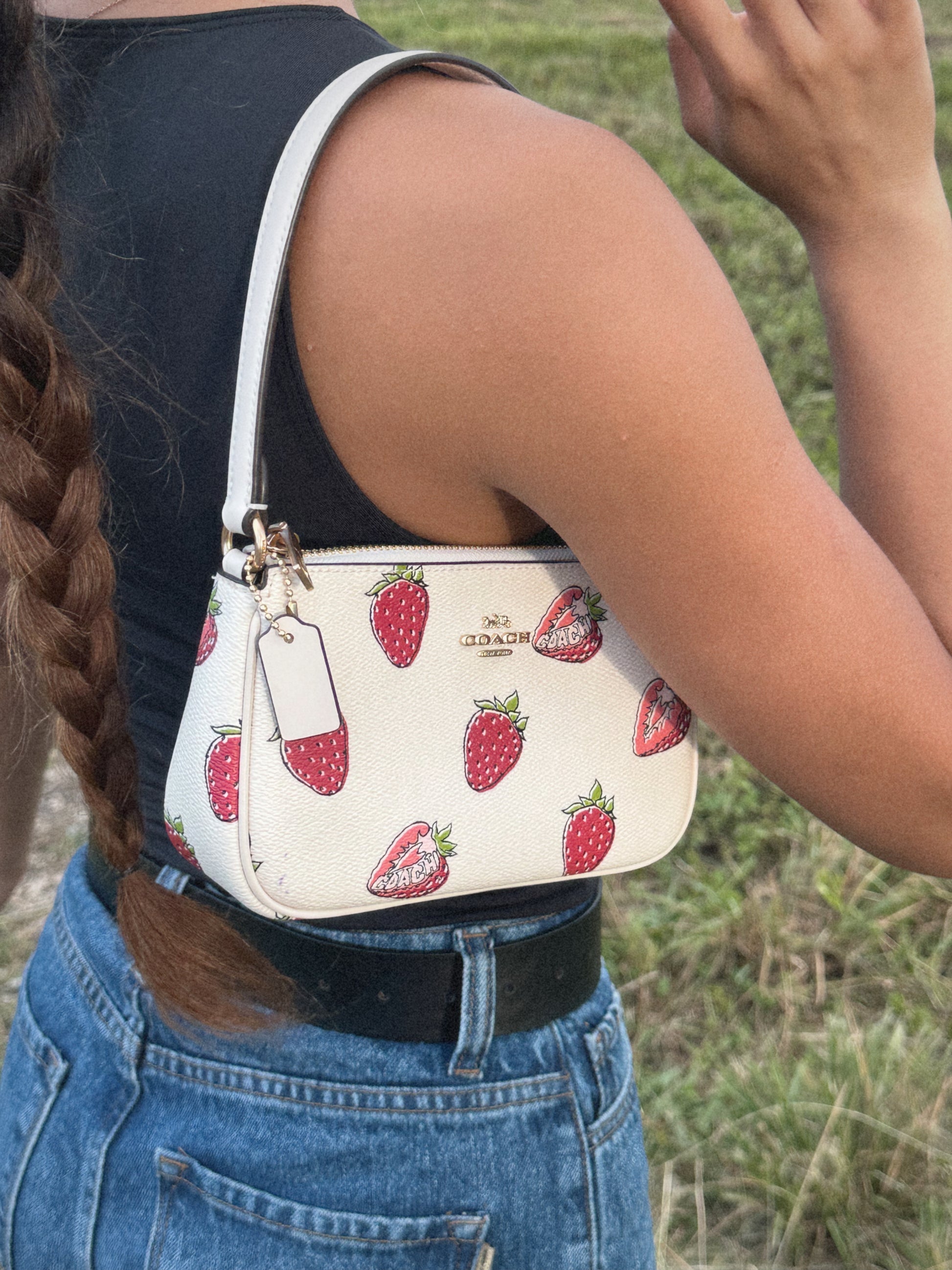 COACH NOLITA 19 STRAWBERRY BAG