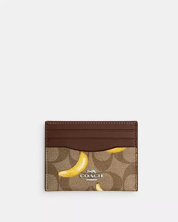 COACH BANANA CARDHOLDER