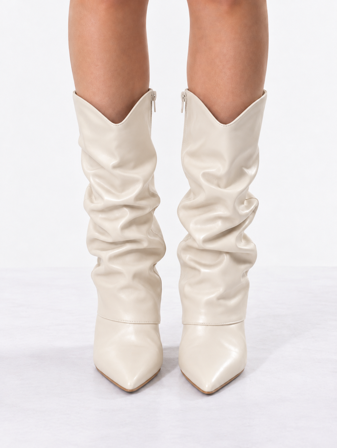 SANTI WHITE BOOTS