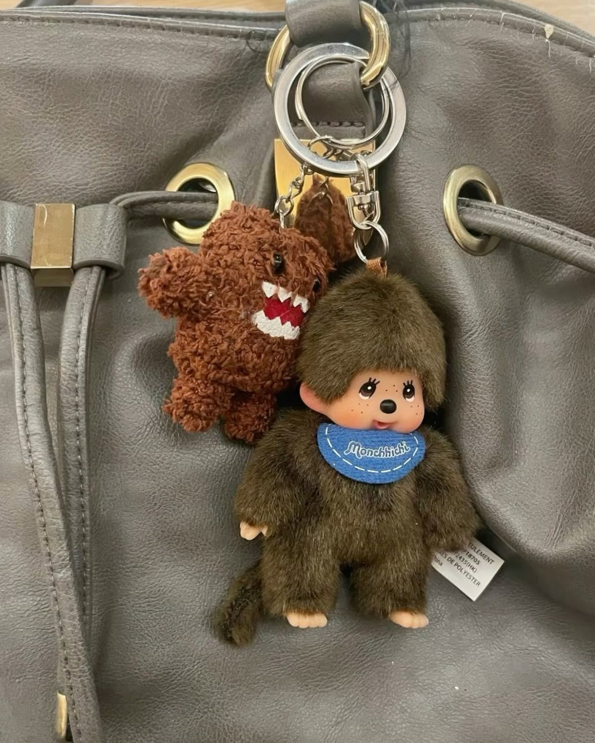 MONCHHICHIS KEYCHAIN