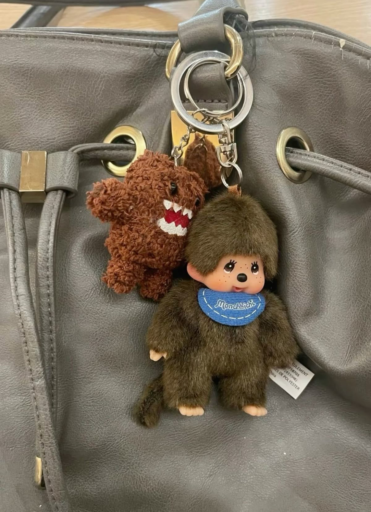 MONCHHICHIS KEYCHAIN