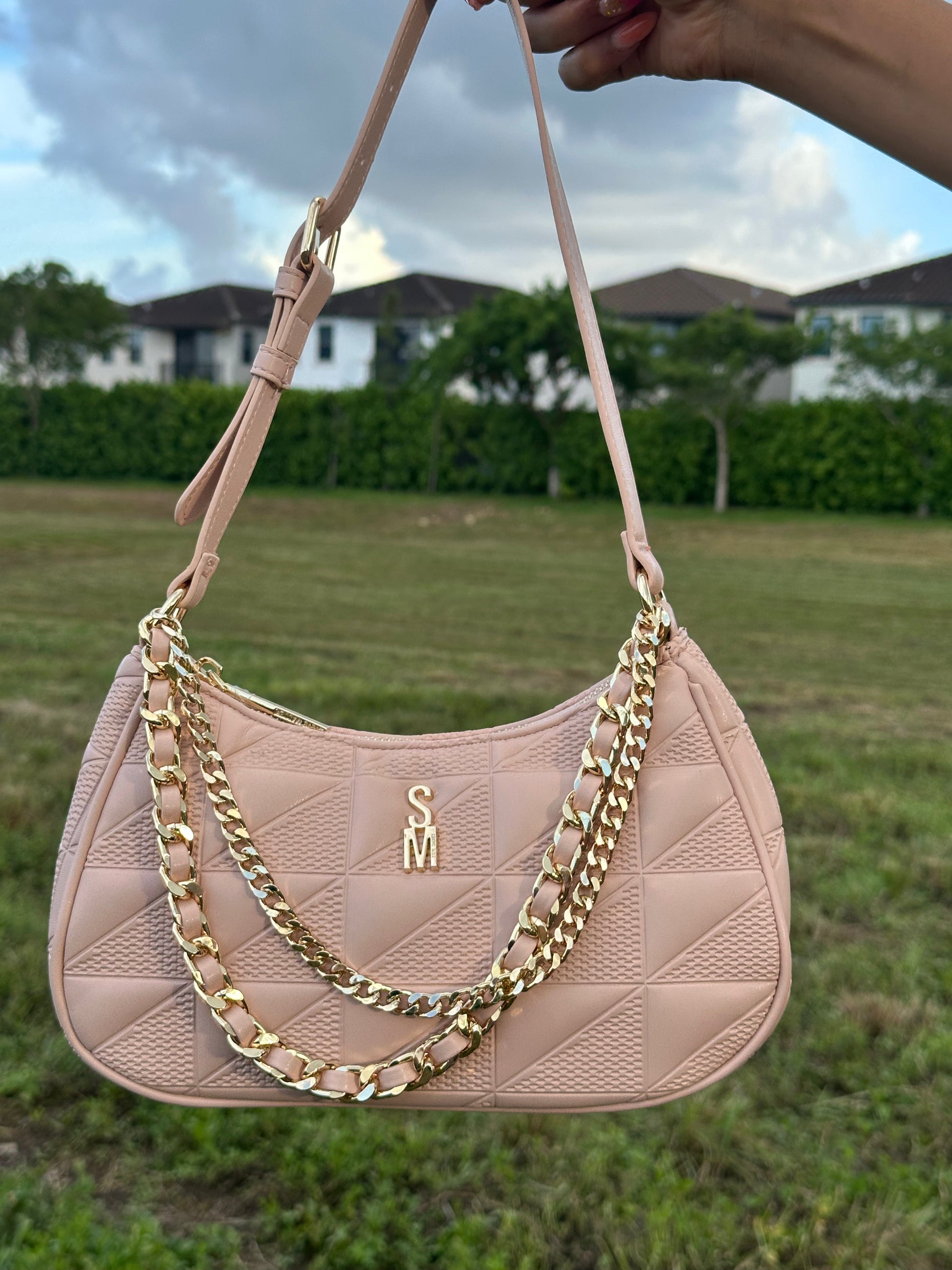 STEVE MADDEN PINK SHOULDER BAG