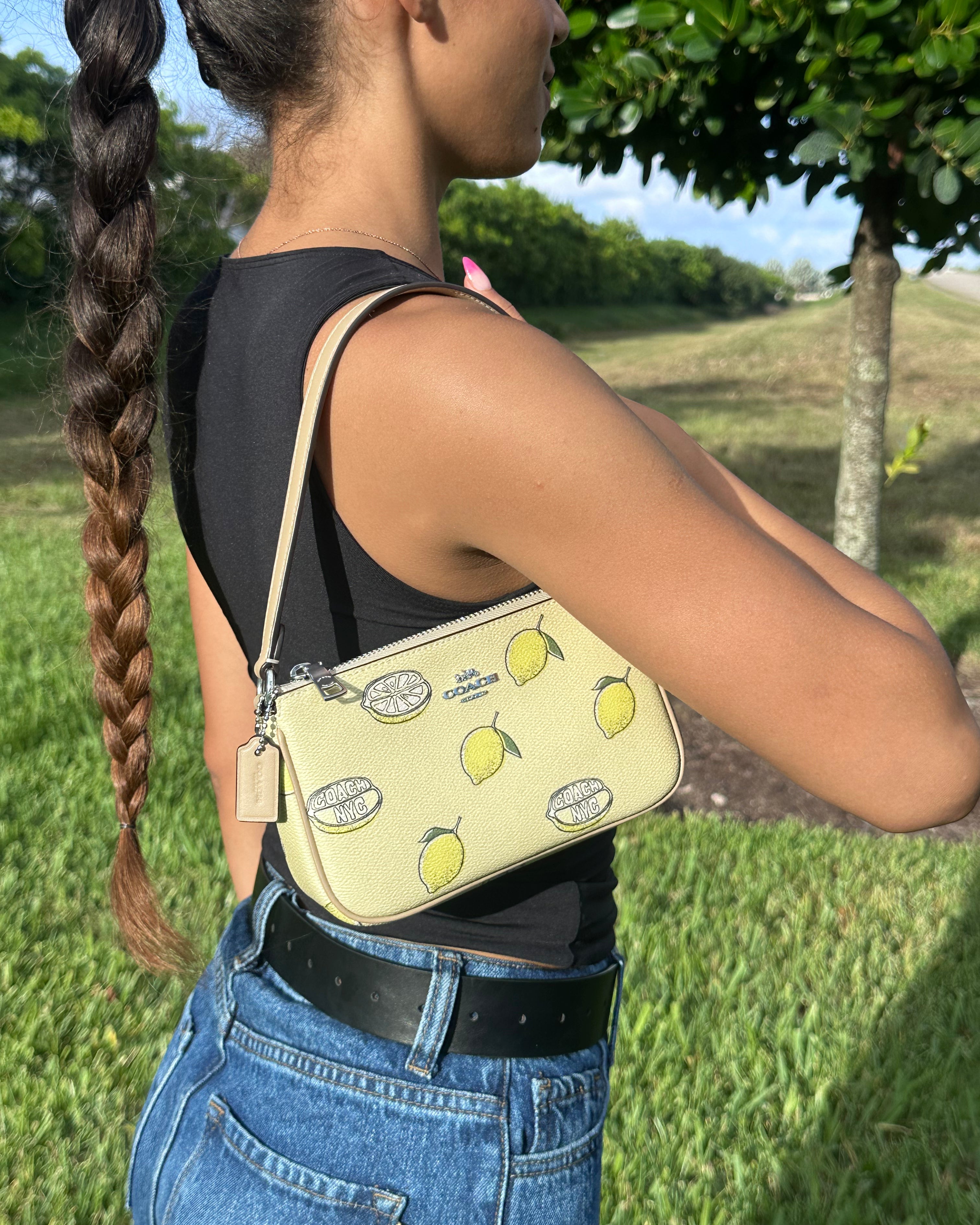 COACH NOLITA 19 LEMON BAG