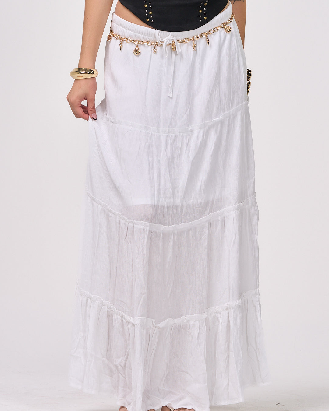 ZOIE WHITE SKIRT