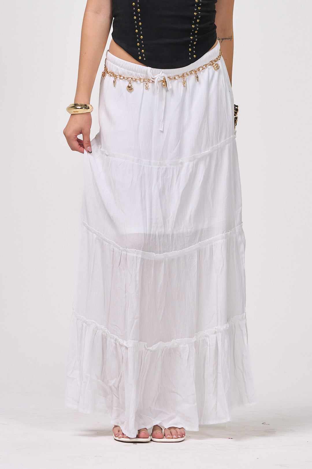 ZOIE WHITE SKIRT