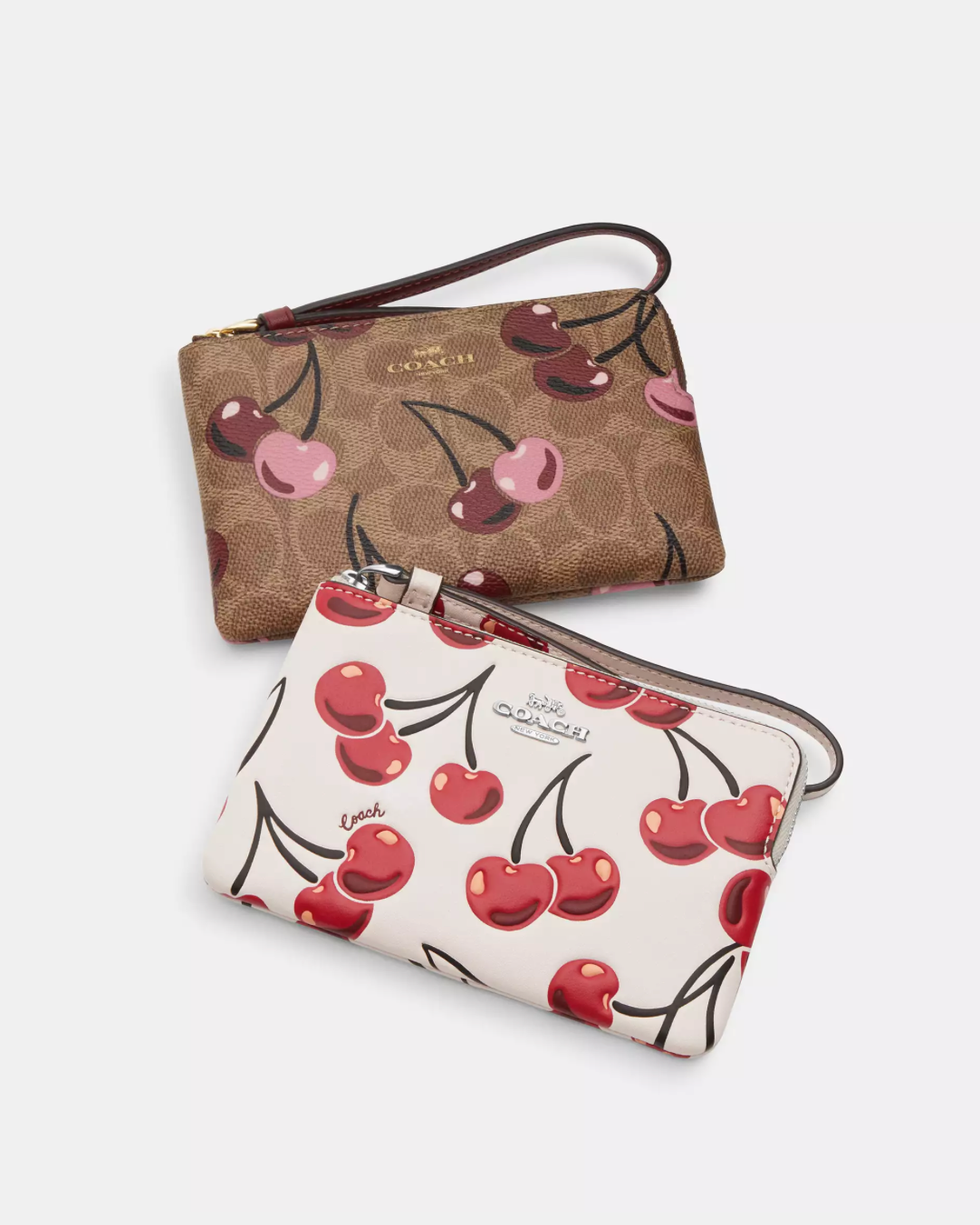 COACH CHERRY WRISTLET