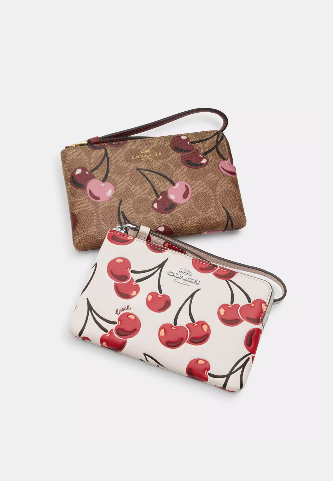 COACH CHERRY WRISTLET