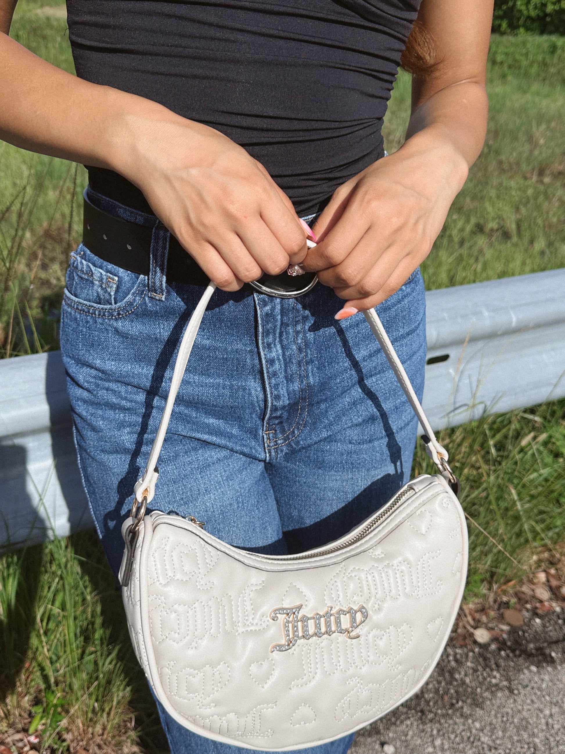 JUICY COUTURE HALF MOON BAG