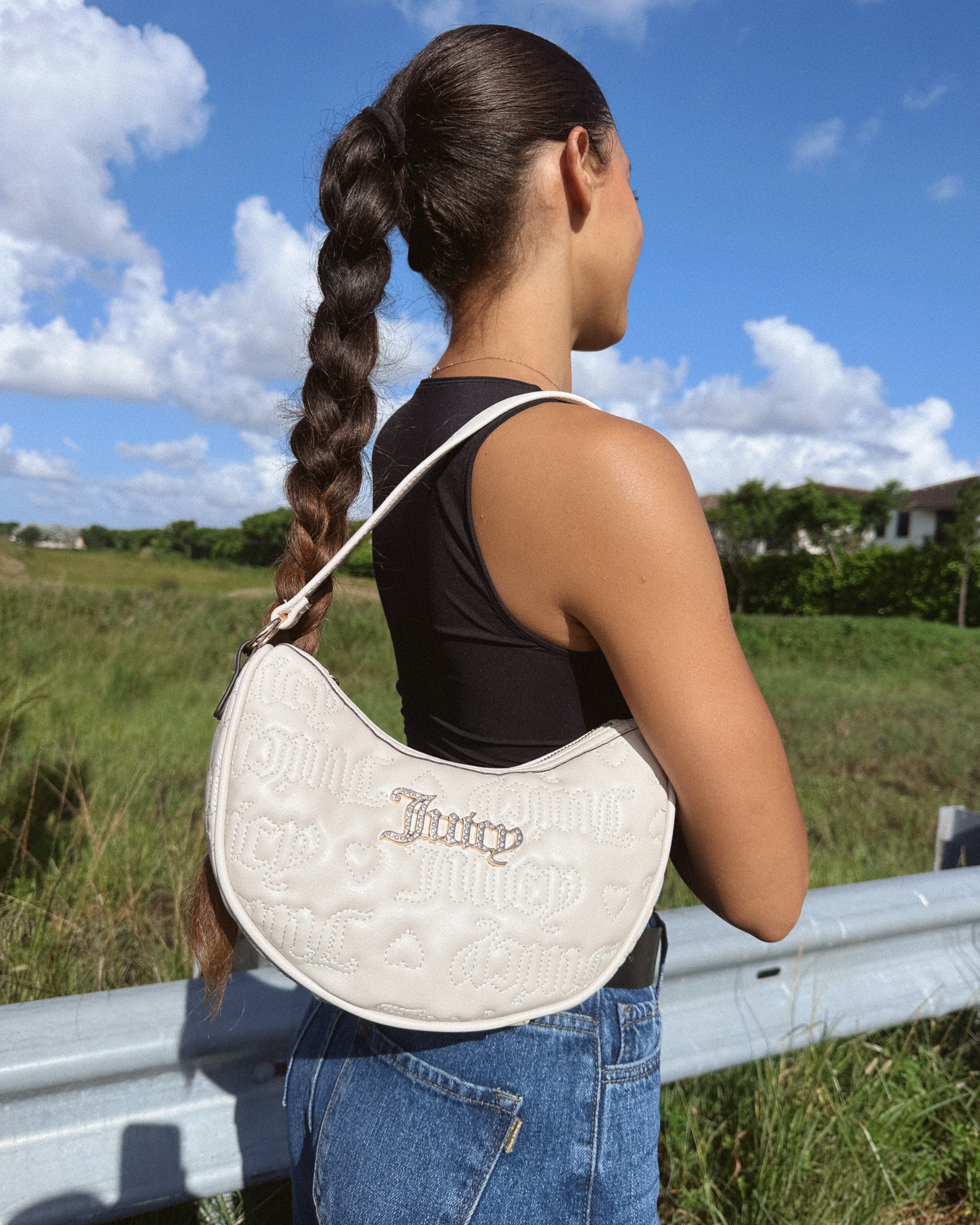 JUICY COUTURE HALF MOON BAG