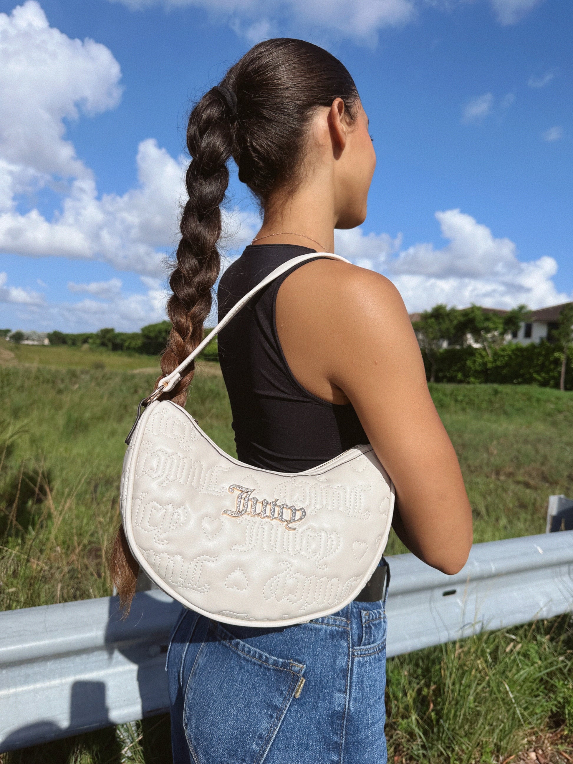 JUICY COUTURE HALF MOON BAG