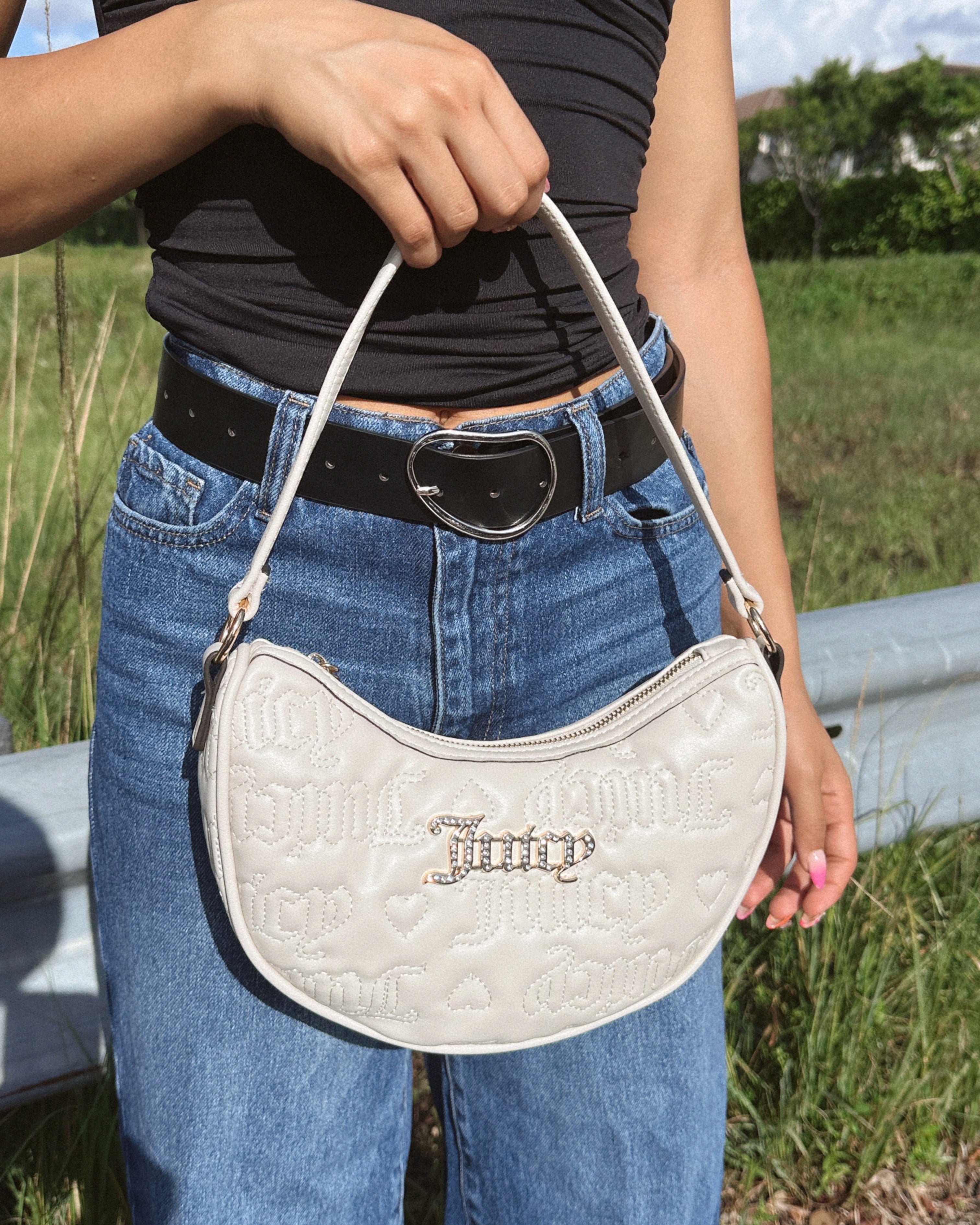 JUICY COUTURE HALF MOON BAG