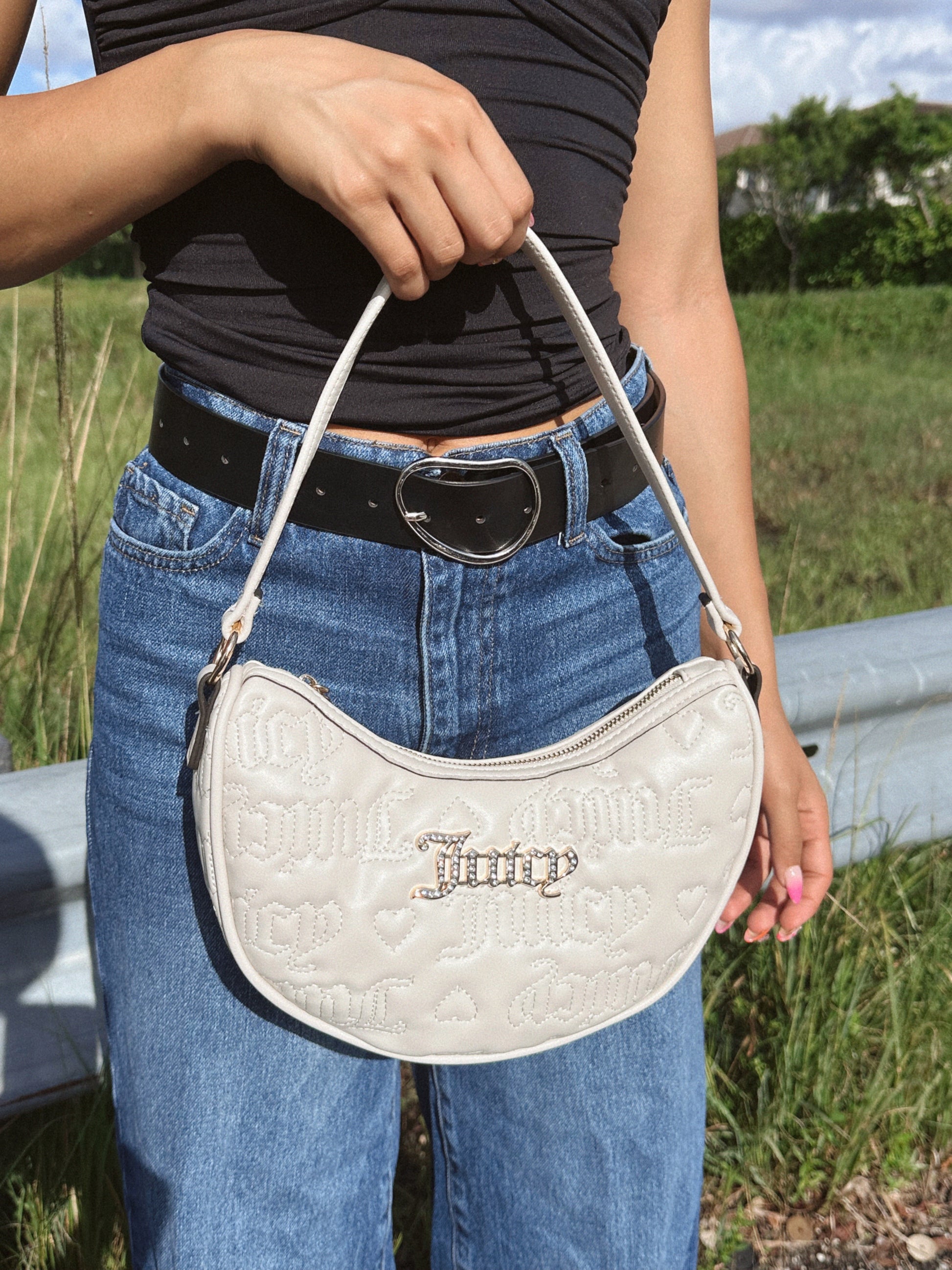 JUICY COUTURE HALF MOON BAG