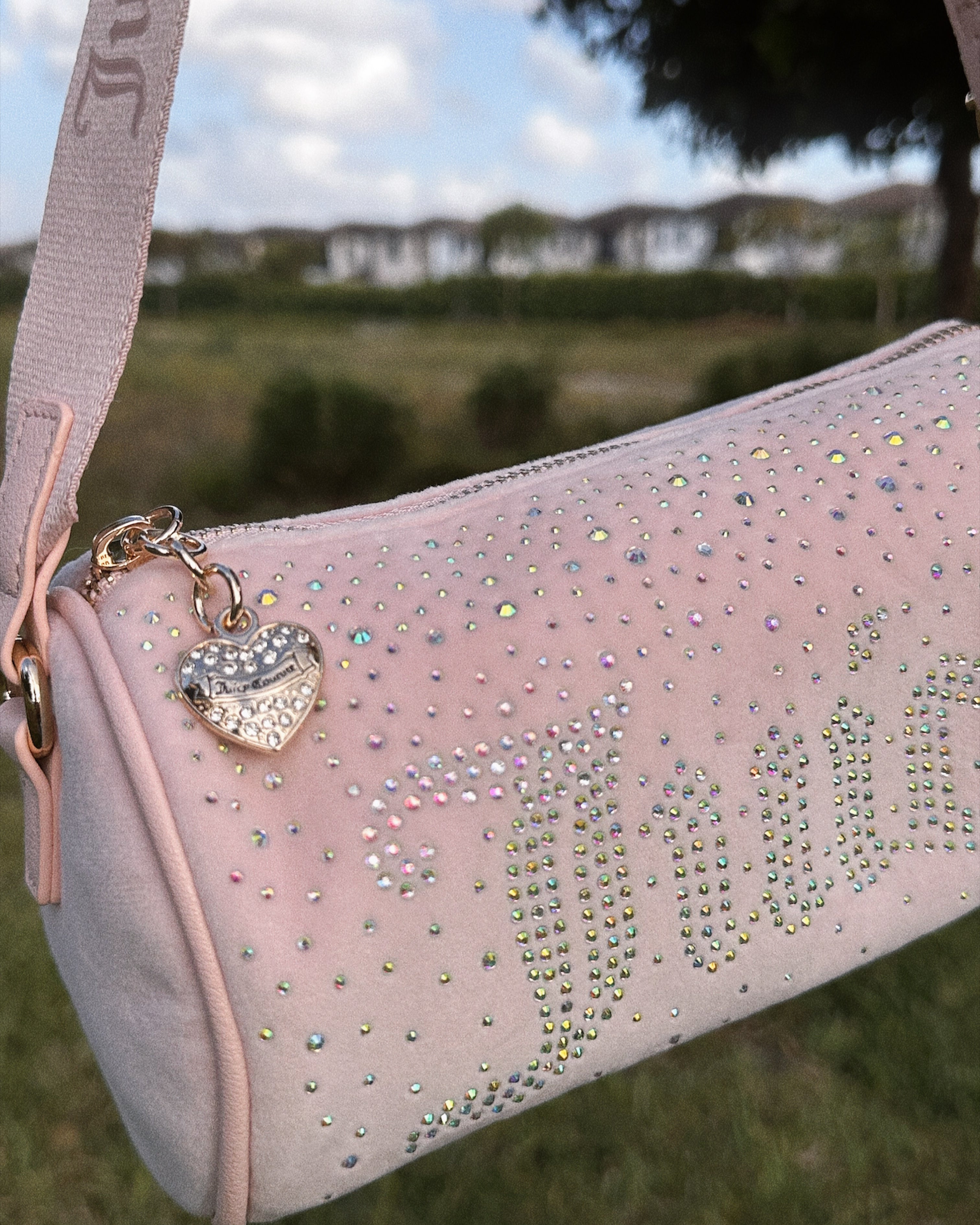 JUICY COUTURE BARREL CROSSBODY BAG
