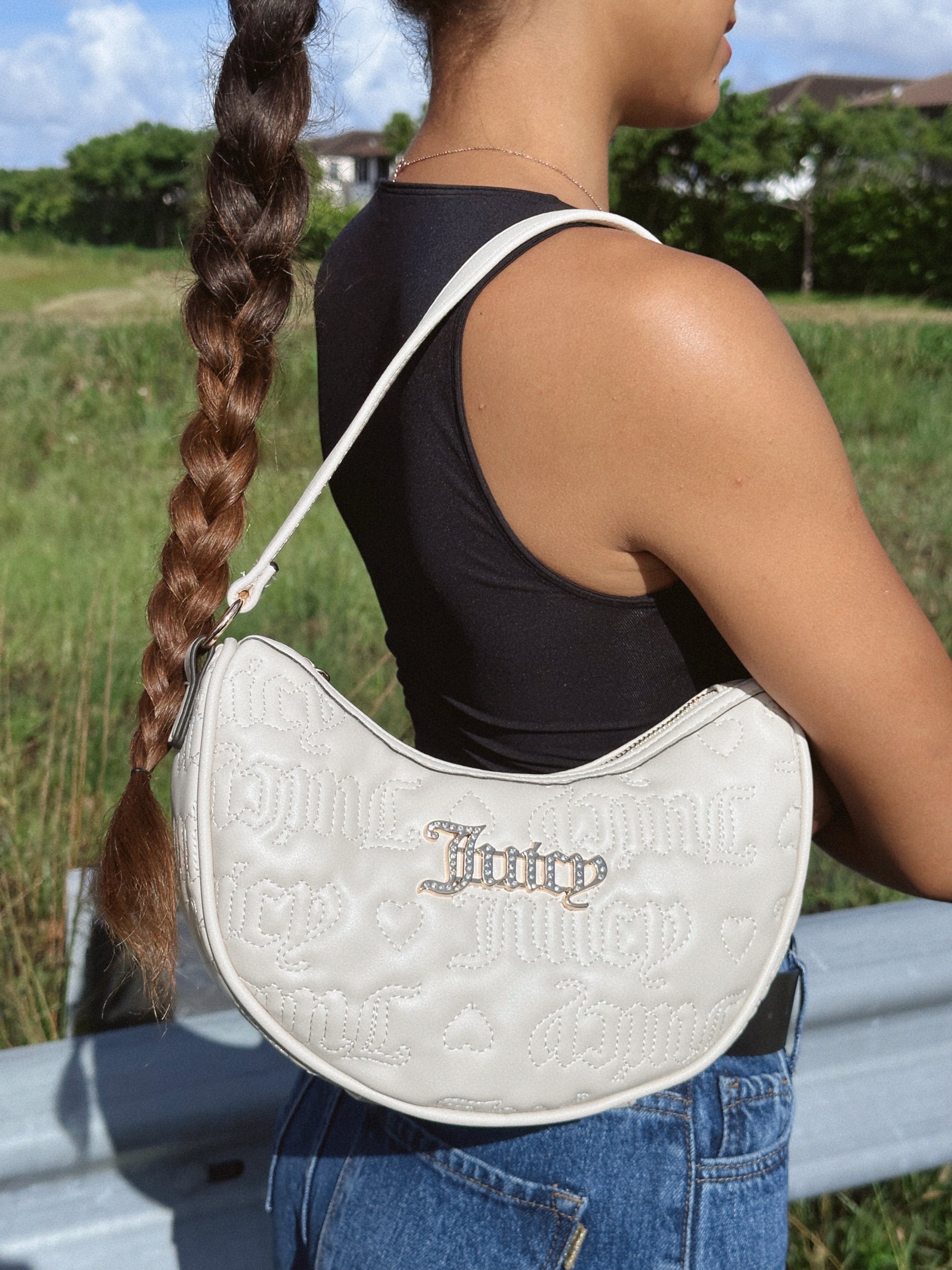 JUICY COUTURE HALF MOON BAG
