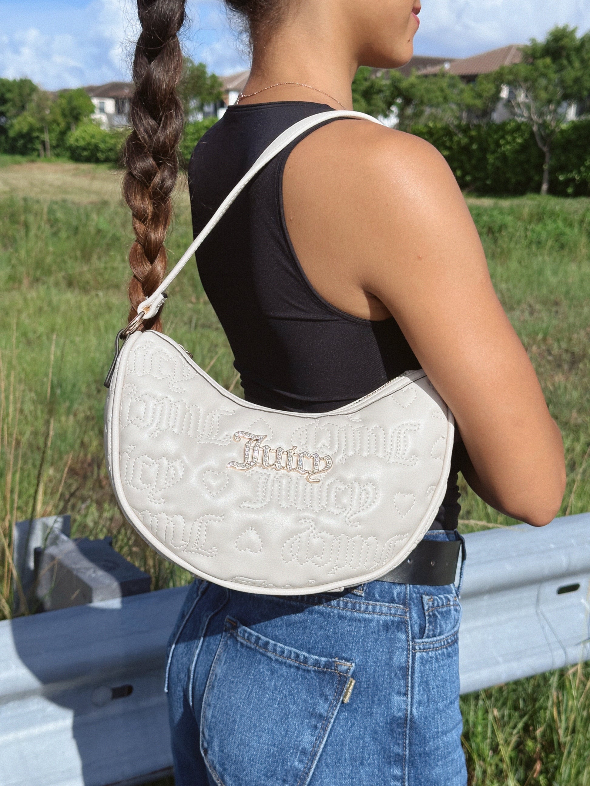 JUICY COUTURE HALF MOON BAG