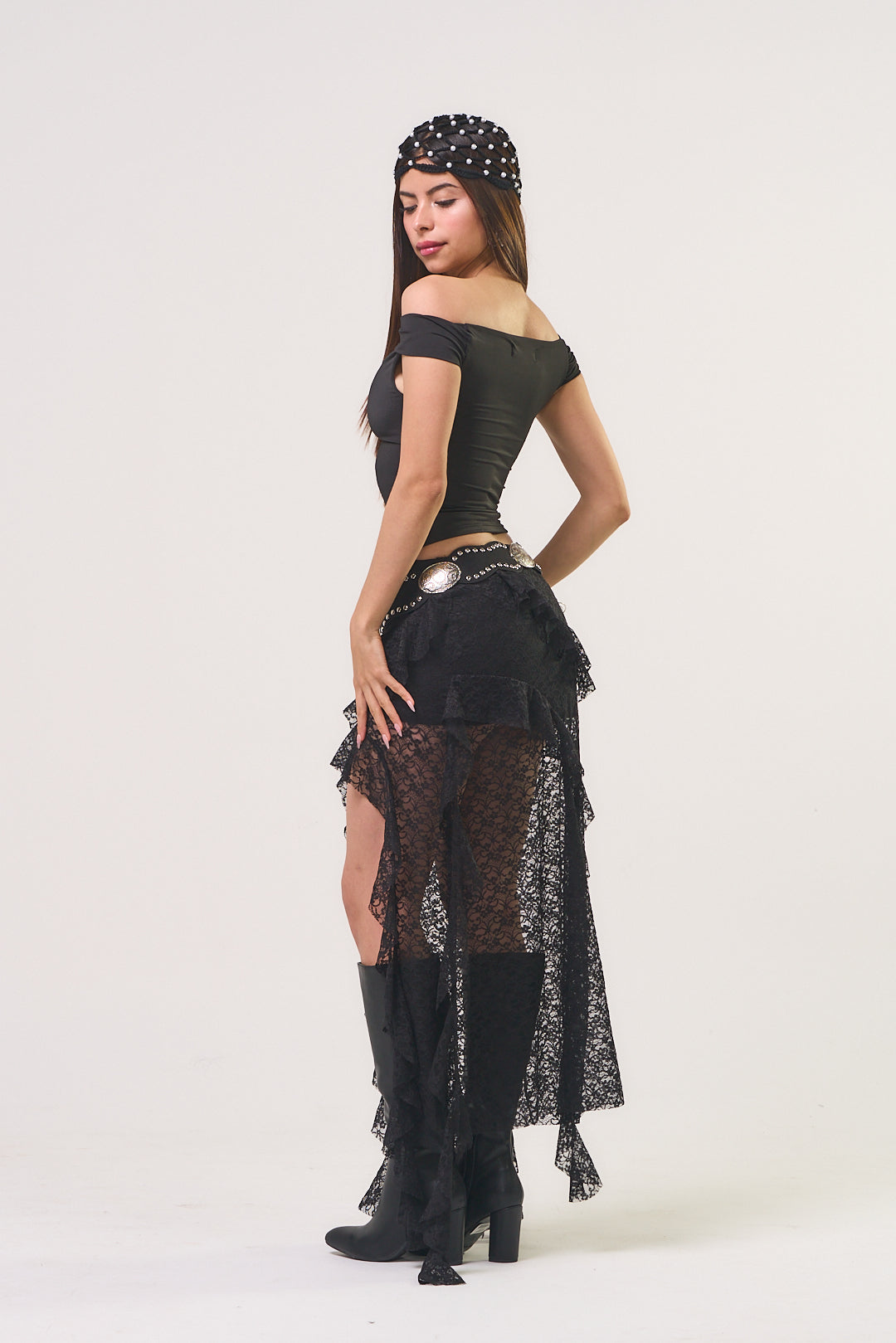 ALEXA BLACK SKIRT