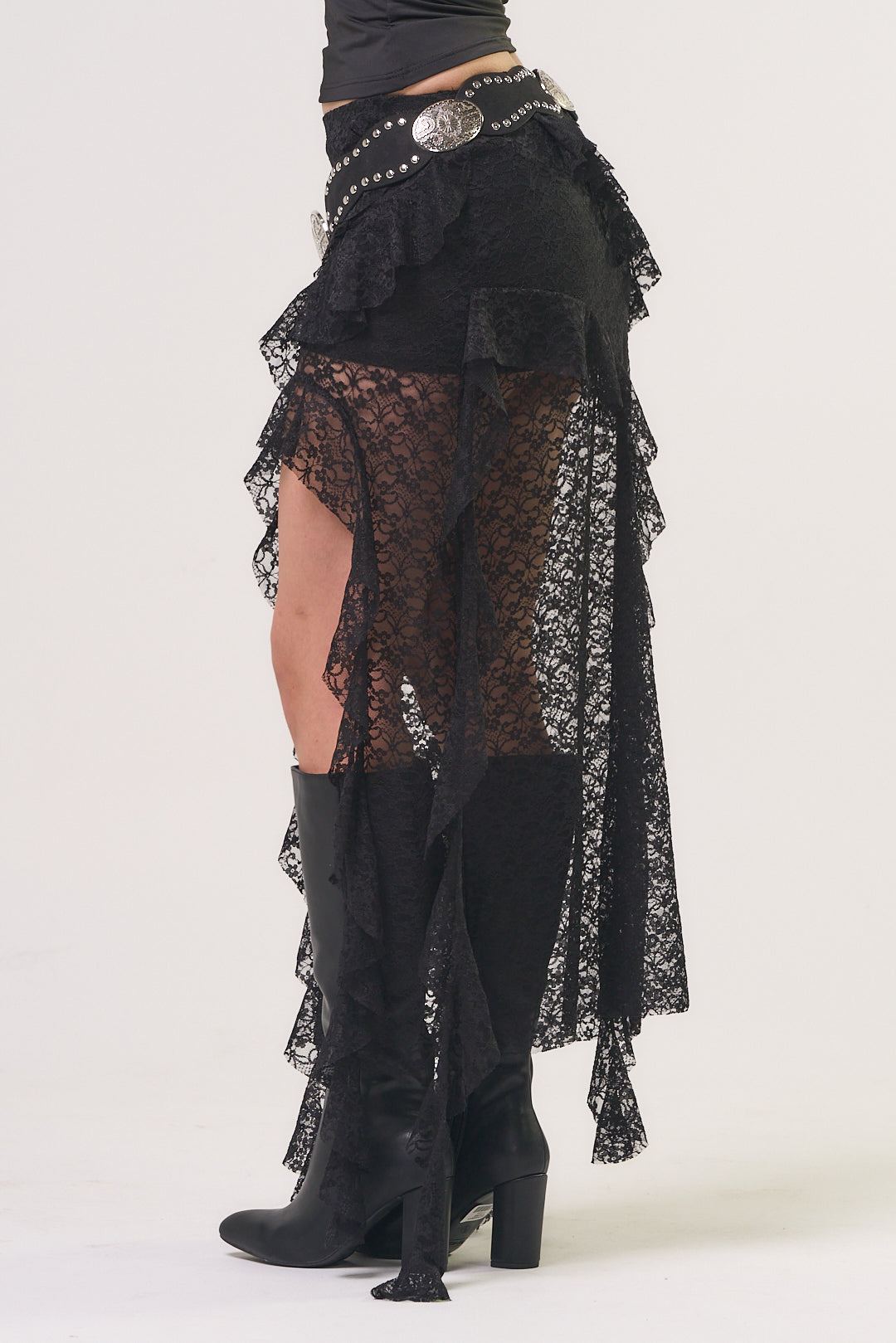 ALEXA BLACK SKIRT