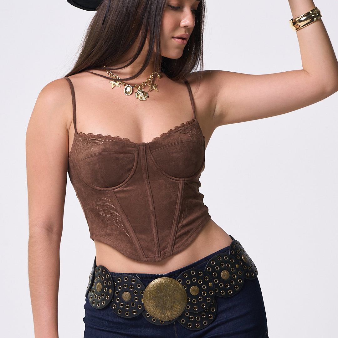 ROSEN CORSET TOP
