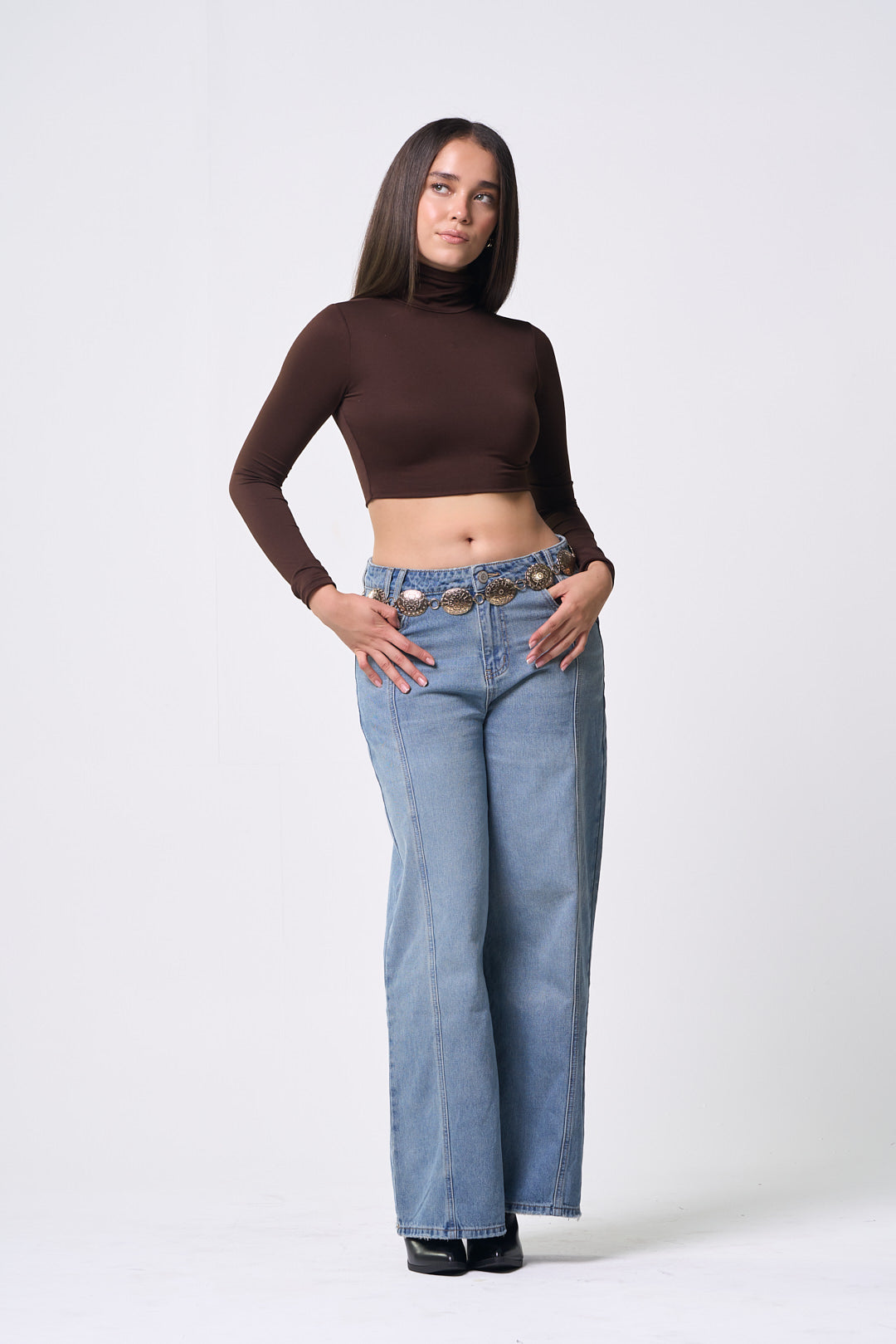 PIXIE BROWN TOP