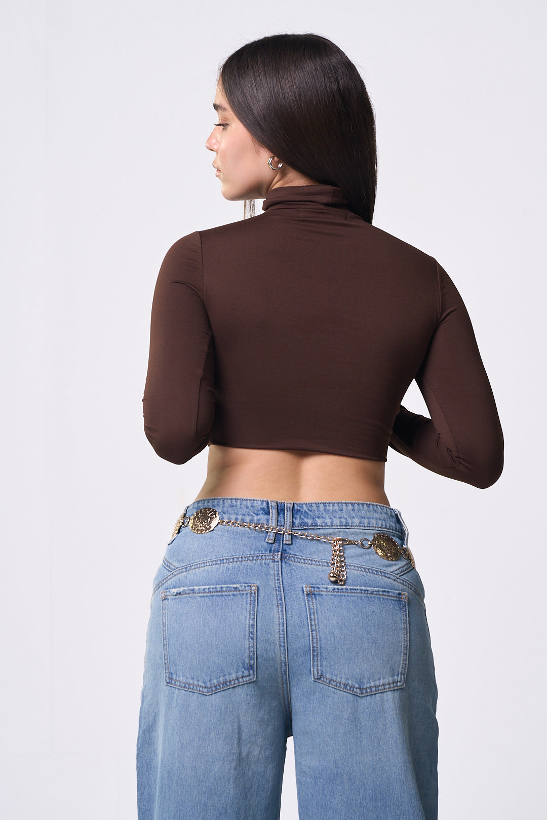 PIXIE BROWN TOP