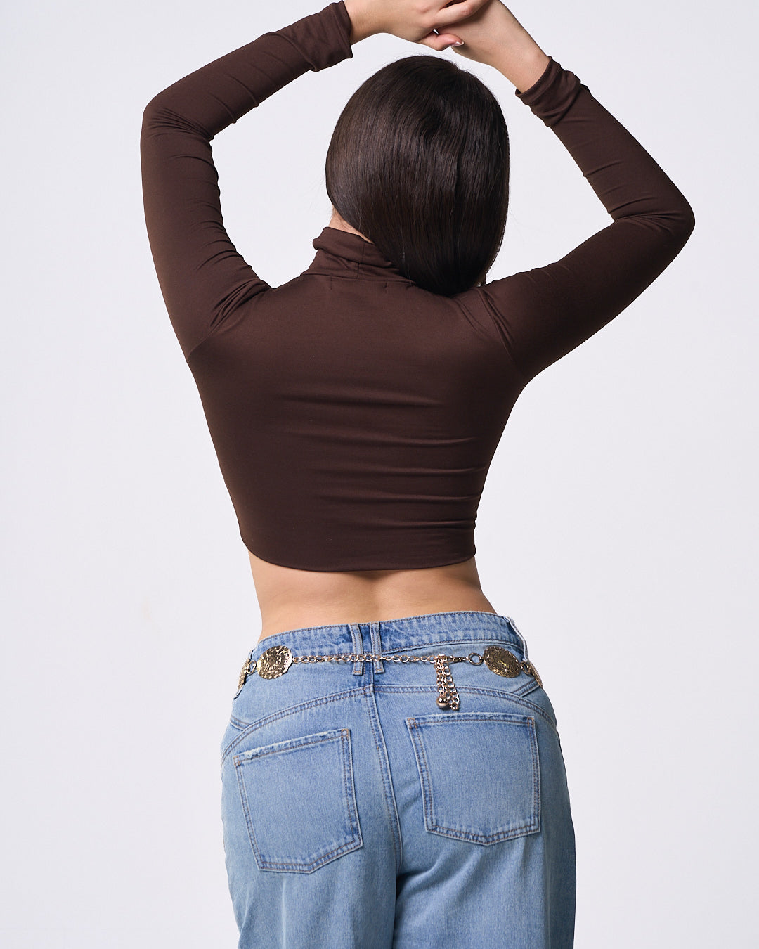 PIXIE BROWN TOP