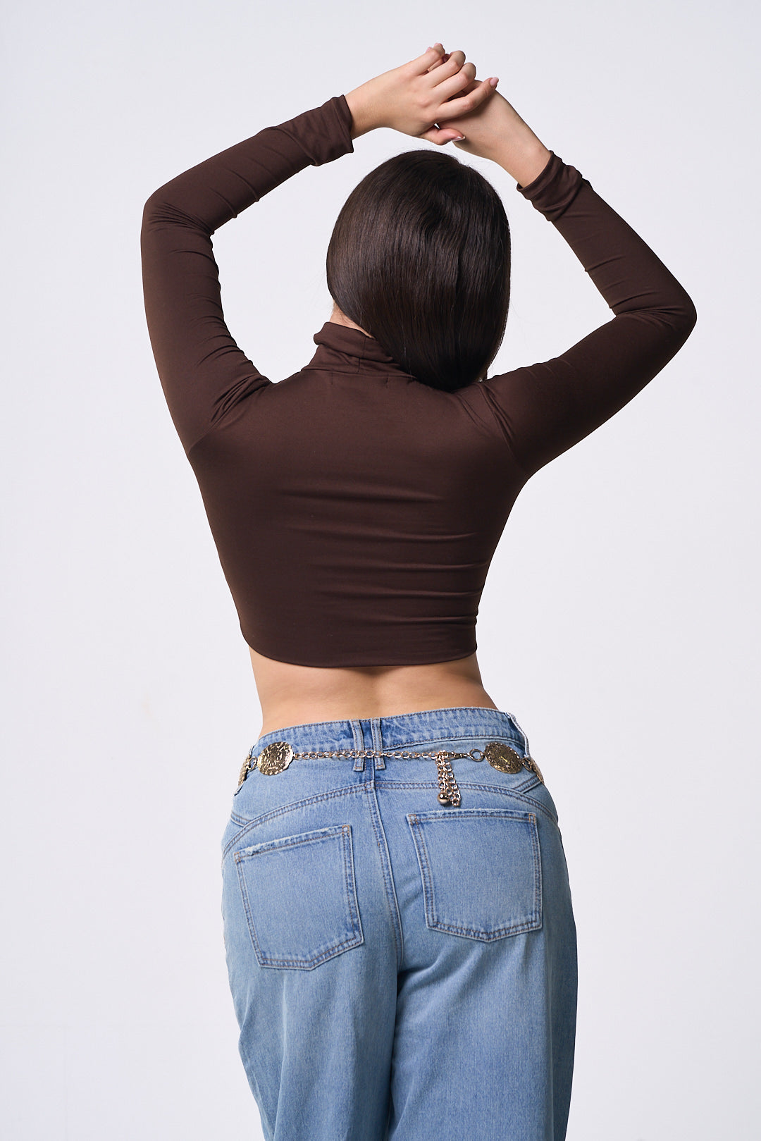 PIXIE BROWN TOP