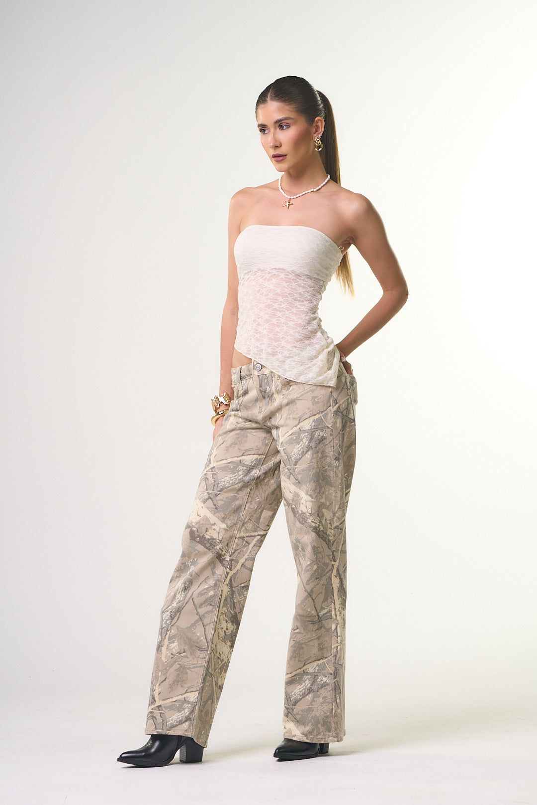 CELIN BEIGE TOP