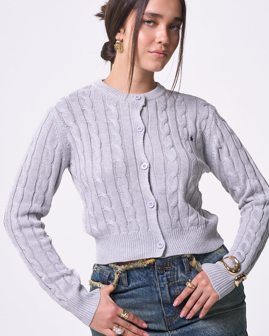 JEYMI GREY SWEATER