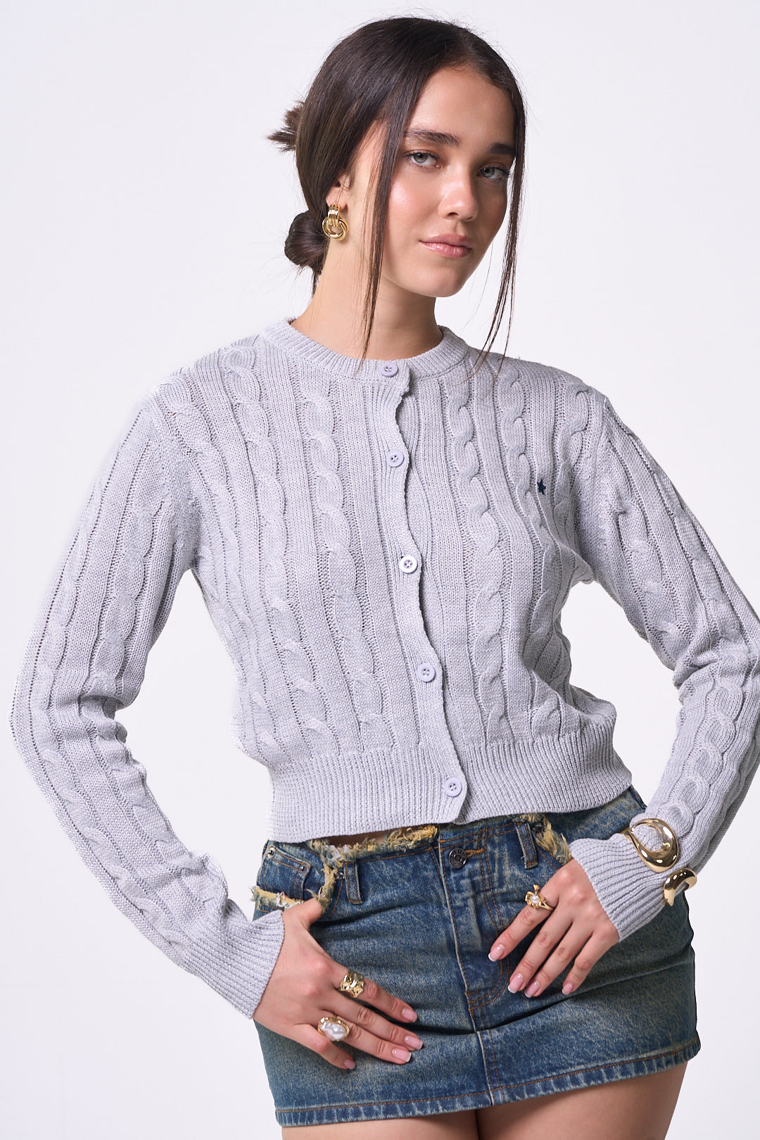 JEYMI GREY SWEATER