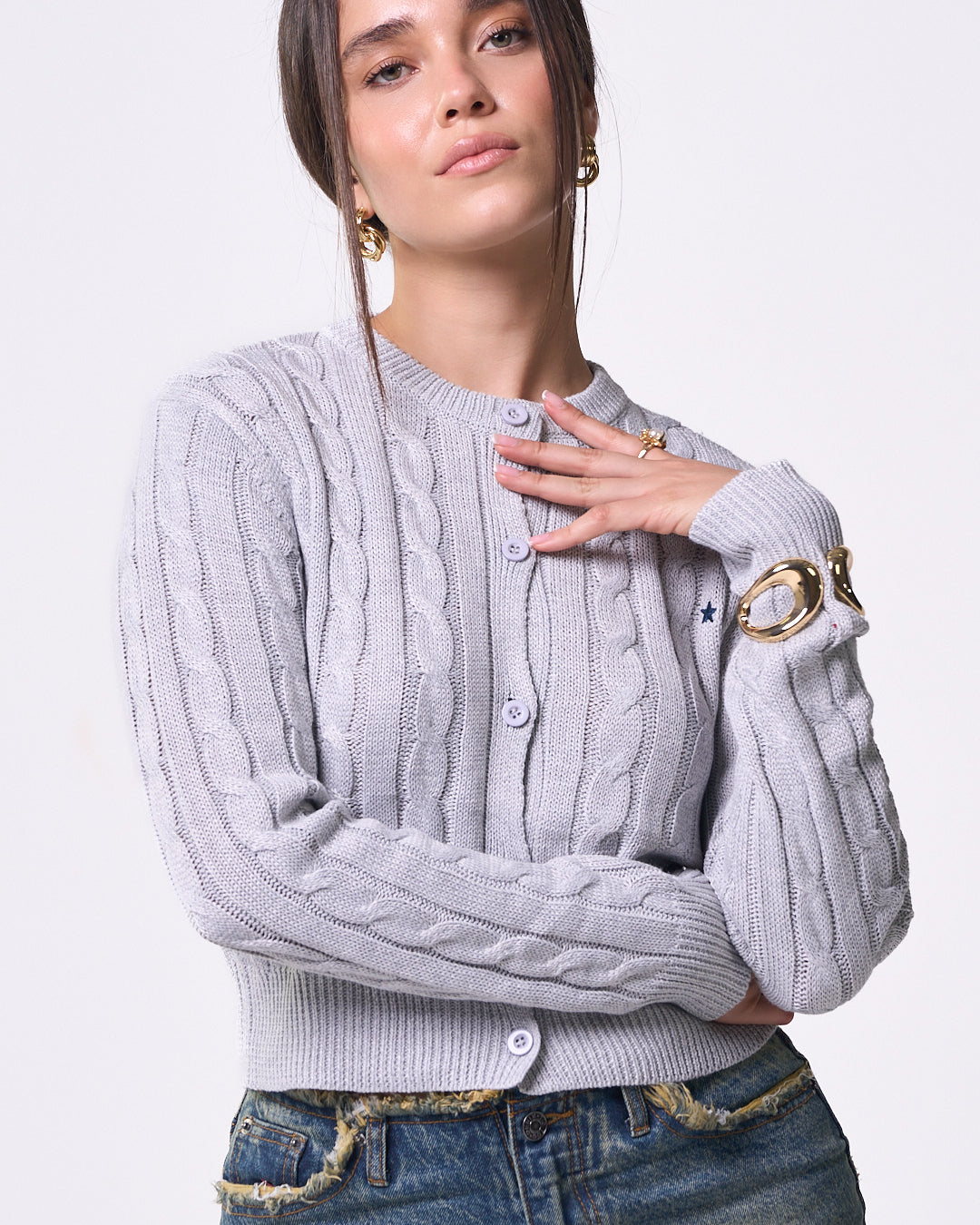 JEYMI GREY SWEATER