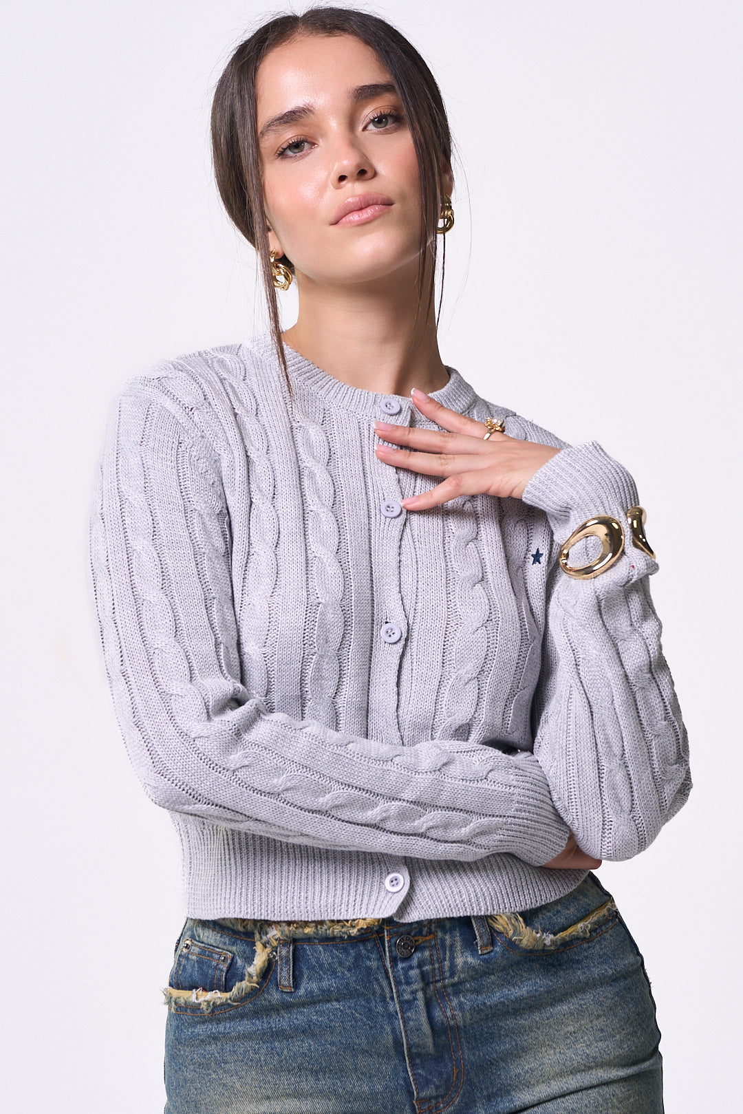 JEYMI GREY SWEATER