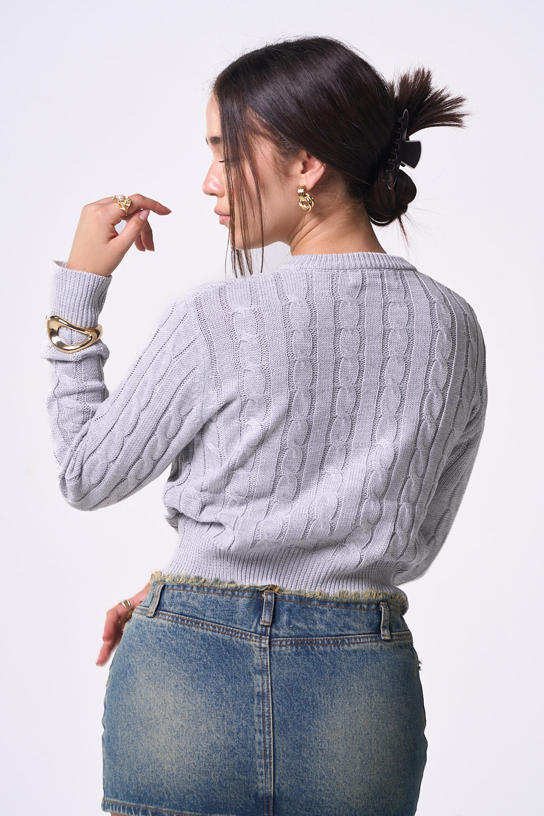 JEYMI GREY SWEATER