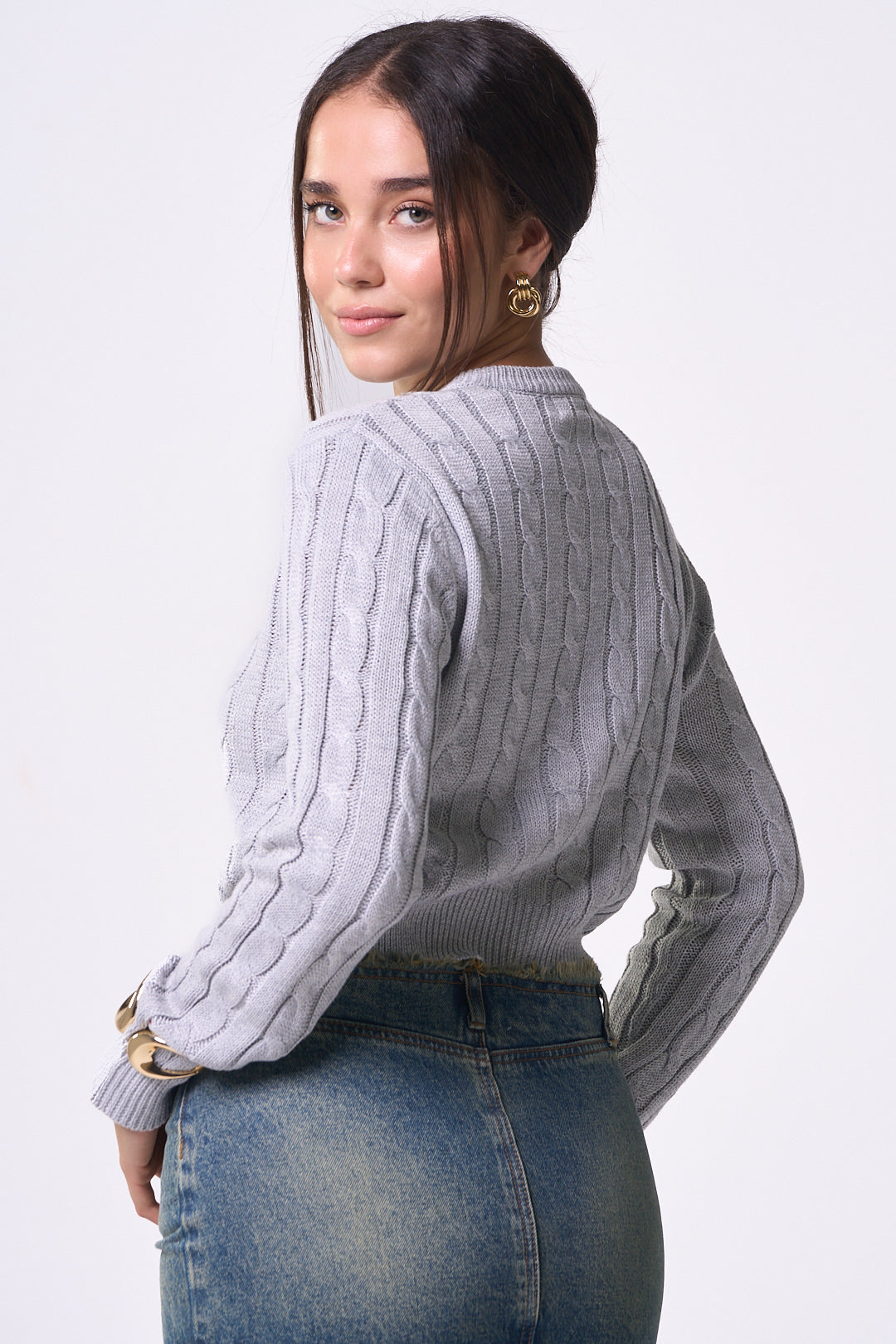 JEYMI GREY SWEATER
